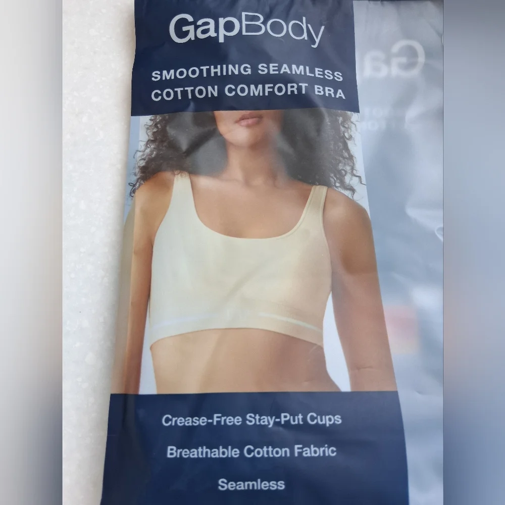 GAP Body Women's Navy Cotton Comfort Bra - Picture 6 of 7